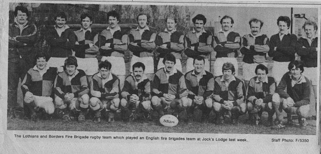 L&B Rugby Team - Mid 1980's